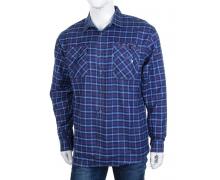 рубашка мужская Logaster, модель A67-3 blue демисезон