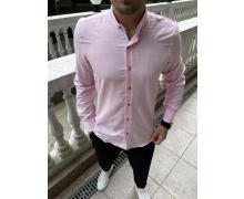 Рубашка мужская Nik, модель 32812 pink демисезон