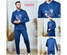 пижама мужская Brilliant, модель 5023 blue зима