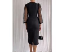 Платье женский INNA, модель 286 black демисезон