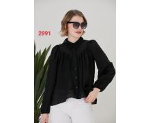 блузка женская MMC clothes, модель 2991 black демисезон