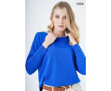 свитер женский MMC clothes, модель 1054 blue демисезон