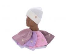 шапка детская Angelica, модель SI001-2 mix демисезон