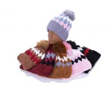 шапка детская Red Hat clothes, модель KA-M23 mix флис зима