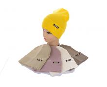шапка женская Angelica, модель SY005-3 mix демисезон