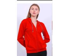 кофта спорт женская MMC clothes, модель 7221 red демисезон