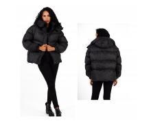 Куртка женская Three Black Women, модель 80011-4 black зима