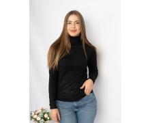 Гольф женский Seven Group, модель 2301 black демисезон