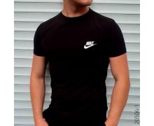 футболка мужская Sport style, модель 81-1 black лето