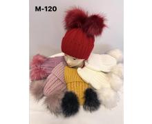 шапка детская Red Hat clothes, модель KA-M120 mix флис зима
