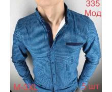 Рубашка мужская Надийка, модель 33 grey лето