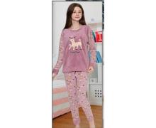 Пижама детская iBamBino, модель 8856 lilac зима