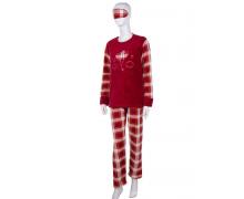 пижама женская Obuv OK2, модель 04957-1873 pink, флис зима