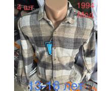 Рубашка подросток Надийка, модель 1994 l.blue зима