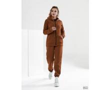 костюм спорт женский WideRange, модель 850 brown зима