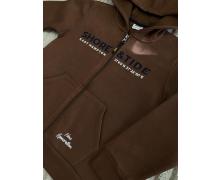 костюм спорт детский Baby Boom, модель 5936 brown зима