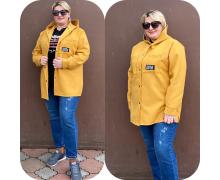 Куртка женская BAT, модель 0097 yellow демисезон