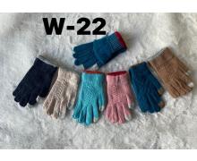 Перчатки женские Descarrilado, модель W22 mix зима