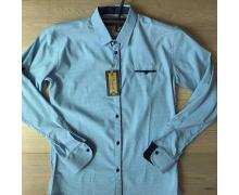Рубашка детская Nik, модель R311 l.blue демисезон