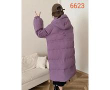 Куртка женская JM, модель 6623 purple зима