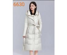 Куртка женская JM, модель 6630 white демисезон