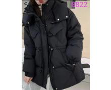Куртка женская JM, модель 8822 black демисезон