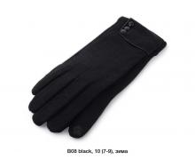 Перчатки женские Rubi, модель B08 black зима
