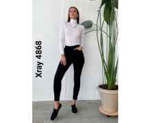 джинсы женские Basic, модель 4868 black демисезон