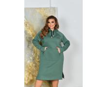 Платье женский Iren Veles, модель 4072 green зима