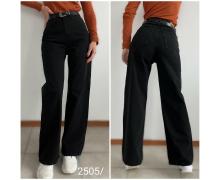 джинсы женские Basic, модель 2505-1 black демисезон