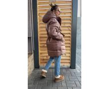Куртка женская Аля Мур, модель 0473 brown демисезон