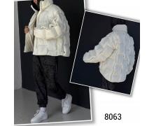 Куртка женская JM, модель 8063 white демисезон