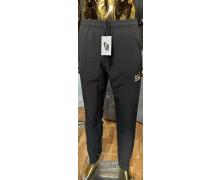 штаны спорт мужские Sevim, модель 1211 black демисезон