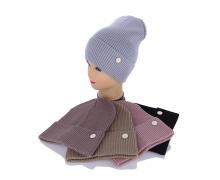 шапка женская Angelica, модель SF003-2 mix демисезон