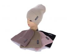 шапка женская Angelica, модель SF025-6 mix демисезон