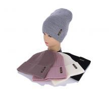 шапка женская Angelica, модель SF078-3 mix демисезон