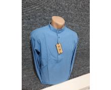 рубашка мужская Mary Poppins, модель 2995 l.blue демисезон