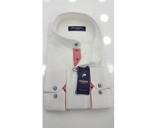 Рубашка мужская Nik, модель 33587 white демисезон