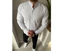 Рубашка мужская Nik, модель 33612 white демисезон