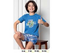 Пижама детская Disneyopt, модель 5813 blue лето