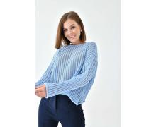 свитер женский Karon, модель 8190 l.blue демисезон