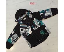 Куртка детская Malibu2, модель 2021 black-green демисезон