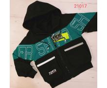 Куртка детская Malibu2, модель 21017 black-green демисезон