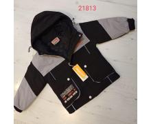 Куртка детская Malibu2, модель 21813 black-orange демисезон