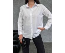 Рубашка женская New Season, модель 2053 white демисезон