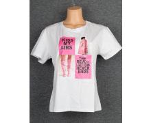 футболка женская Шаолинь, модель 8125 белый лето