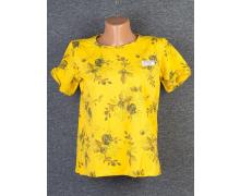 футболка женская Шаолинь, модель R671 желтый лето
