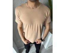 футболка мужская Nik, модель 33678 beige лето