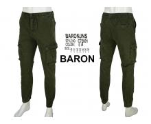 Джоггеры мужские God Baron, модель C72801 khaki демисезон