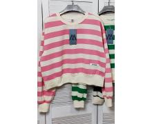 свитер женский JM, модель 23521 pink демисезон